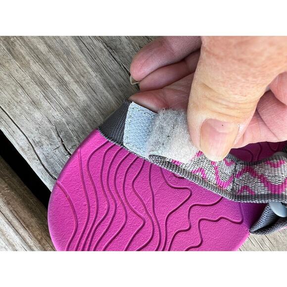 Teva Hurricane 3 active waterproof sandals, girls size 2 - Picture 7 of 8